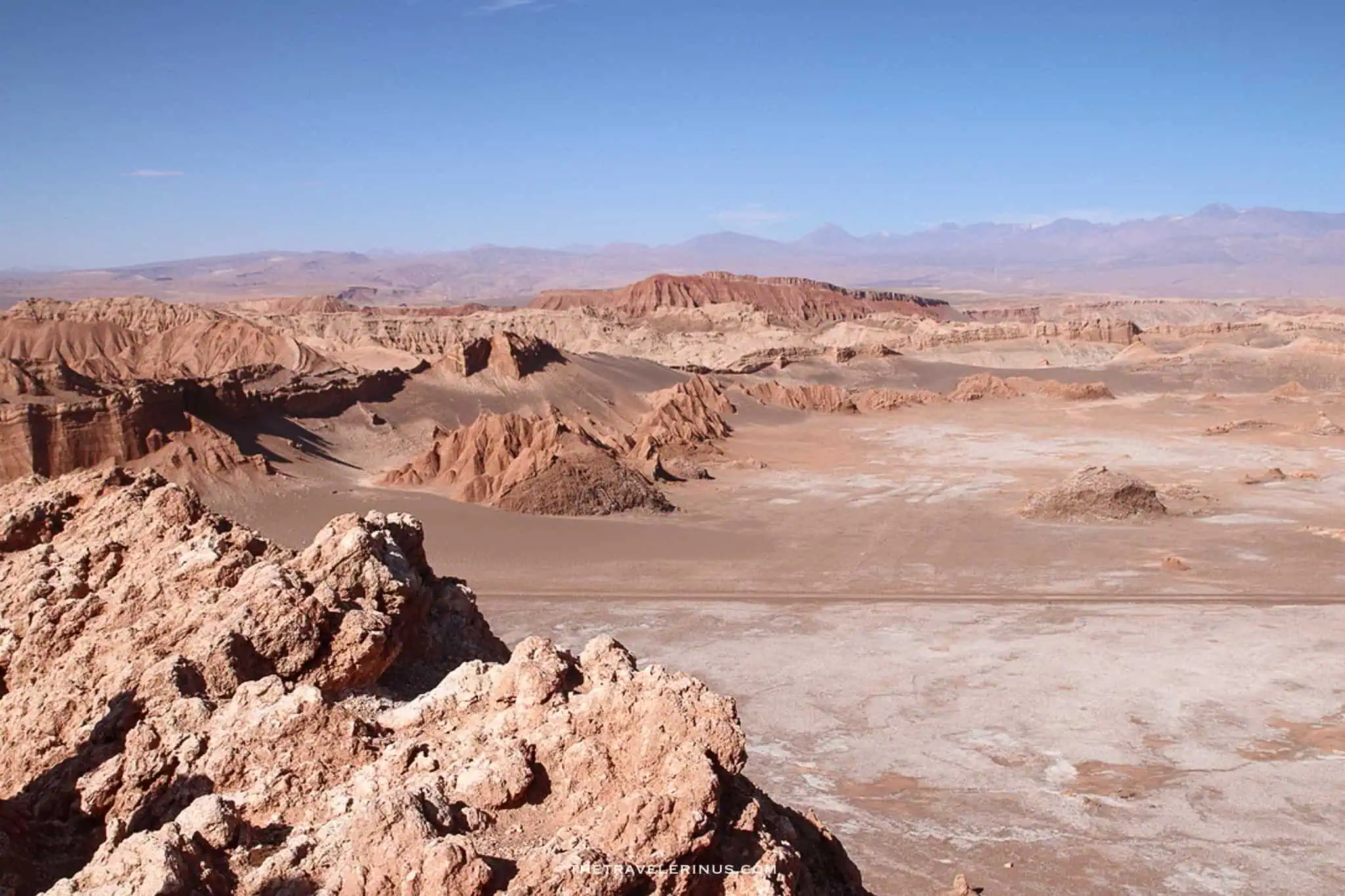 Atacama desert, Valle de Luna