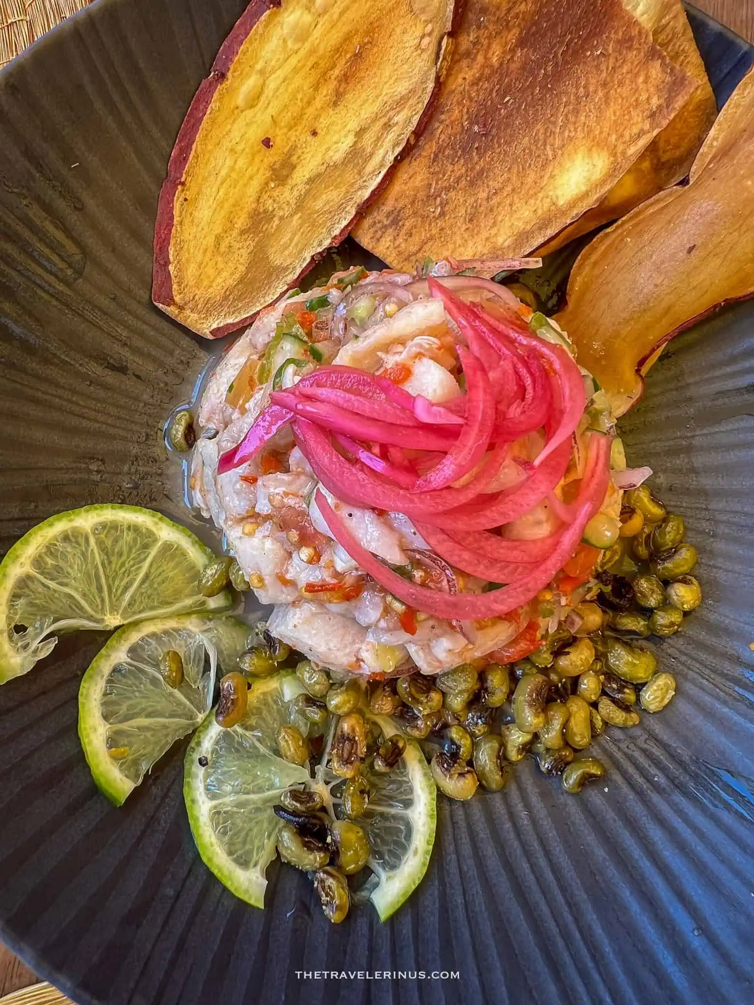 ceviche de peixe at Xica da Silva, Fernando de Noronha 