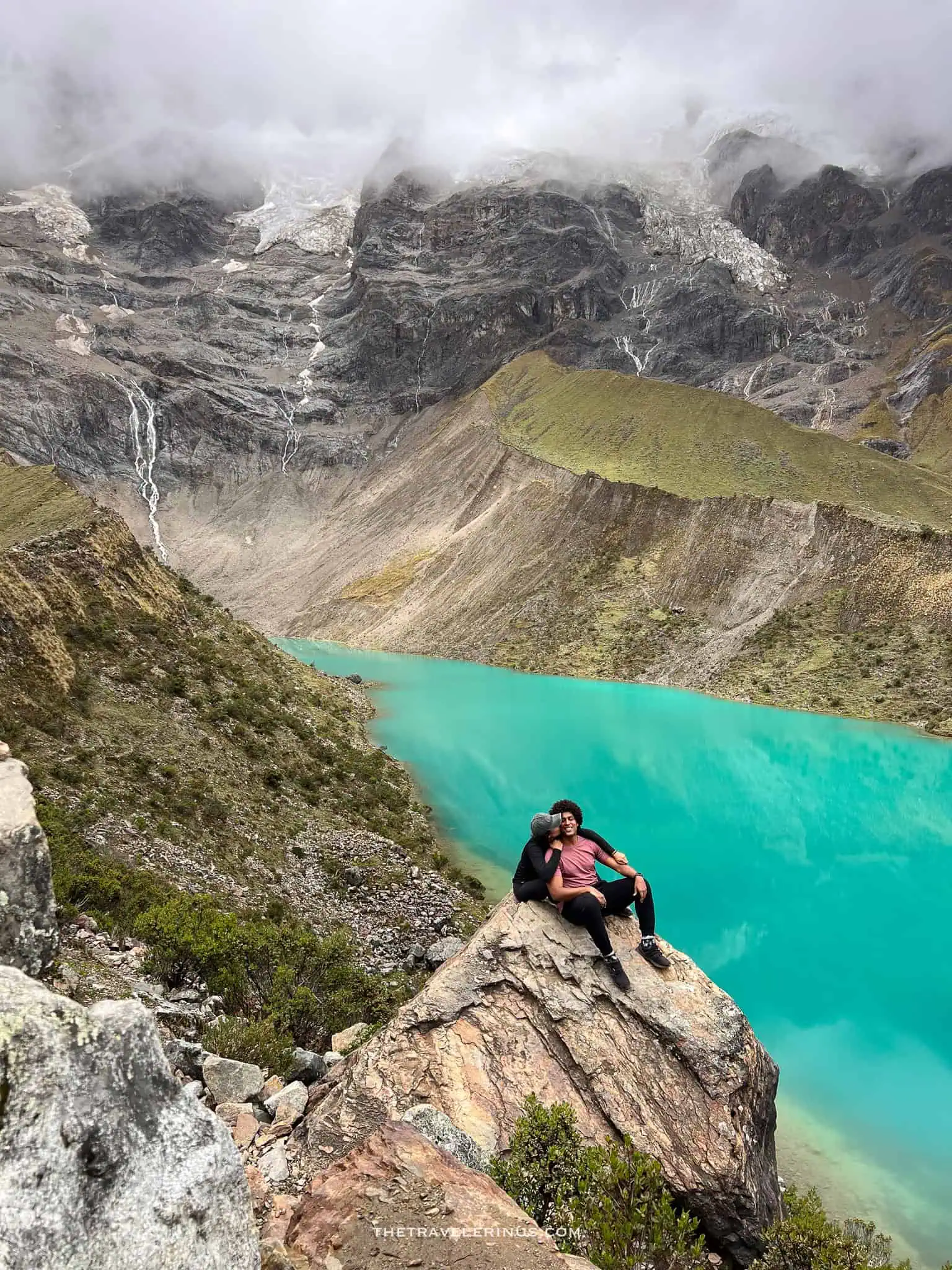 thais and kelvyn picture with humantay lake in the background 
