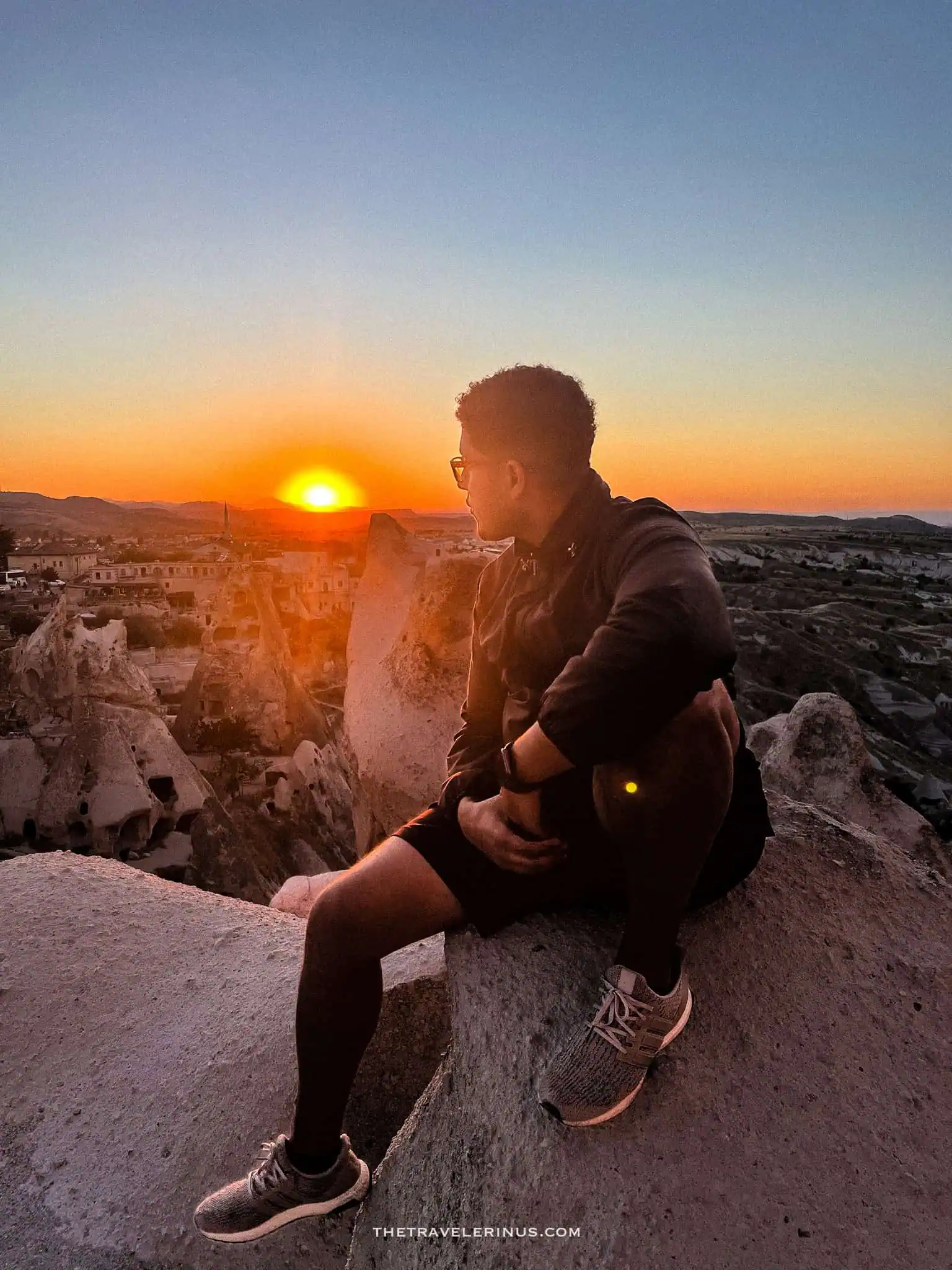 Sunset in Goreme, Cappadocia 